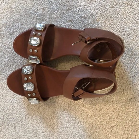 kate spade Shoes - Brand New Kate Spade Jewel Heel Sandals kate spade Shoes - Brand New Kate Spade Jewel Heel Sandals